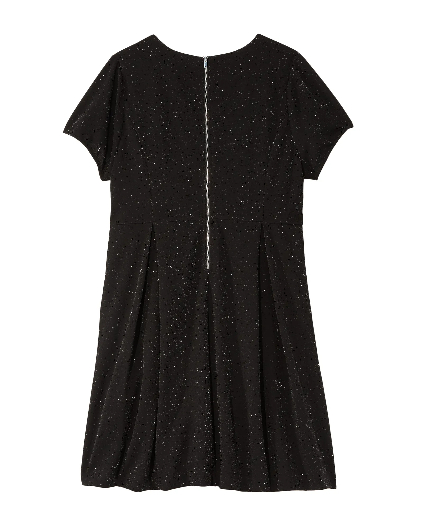 Debbie Fit and Flare Dress | Black