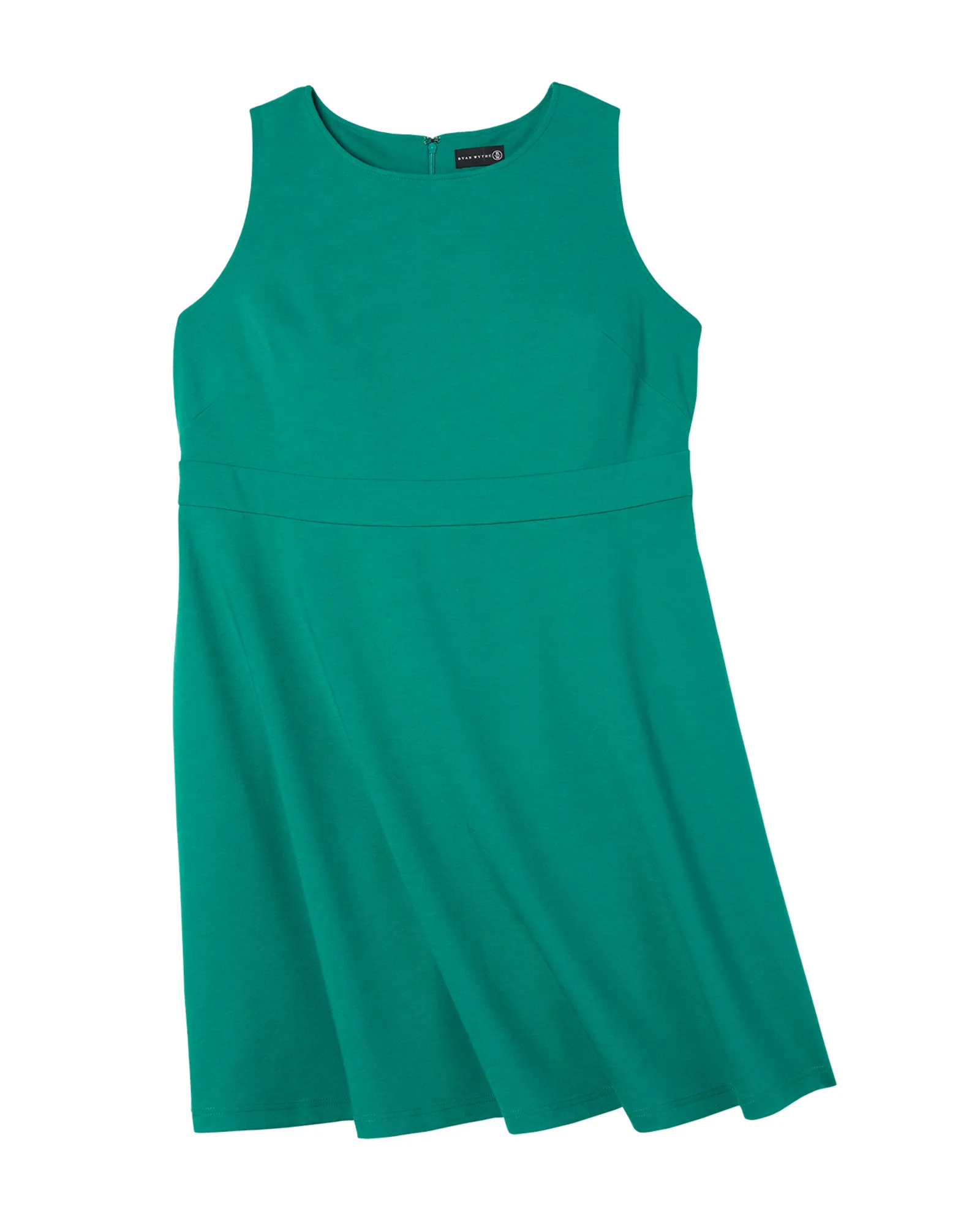 Lexington Sleeveless Fit and Flare Dress | Teal