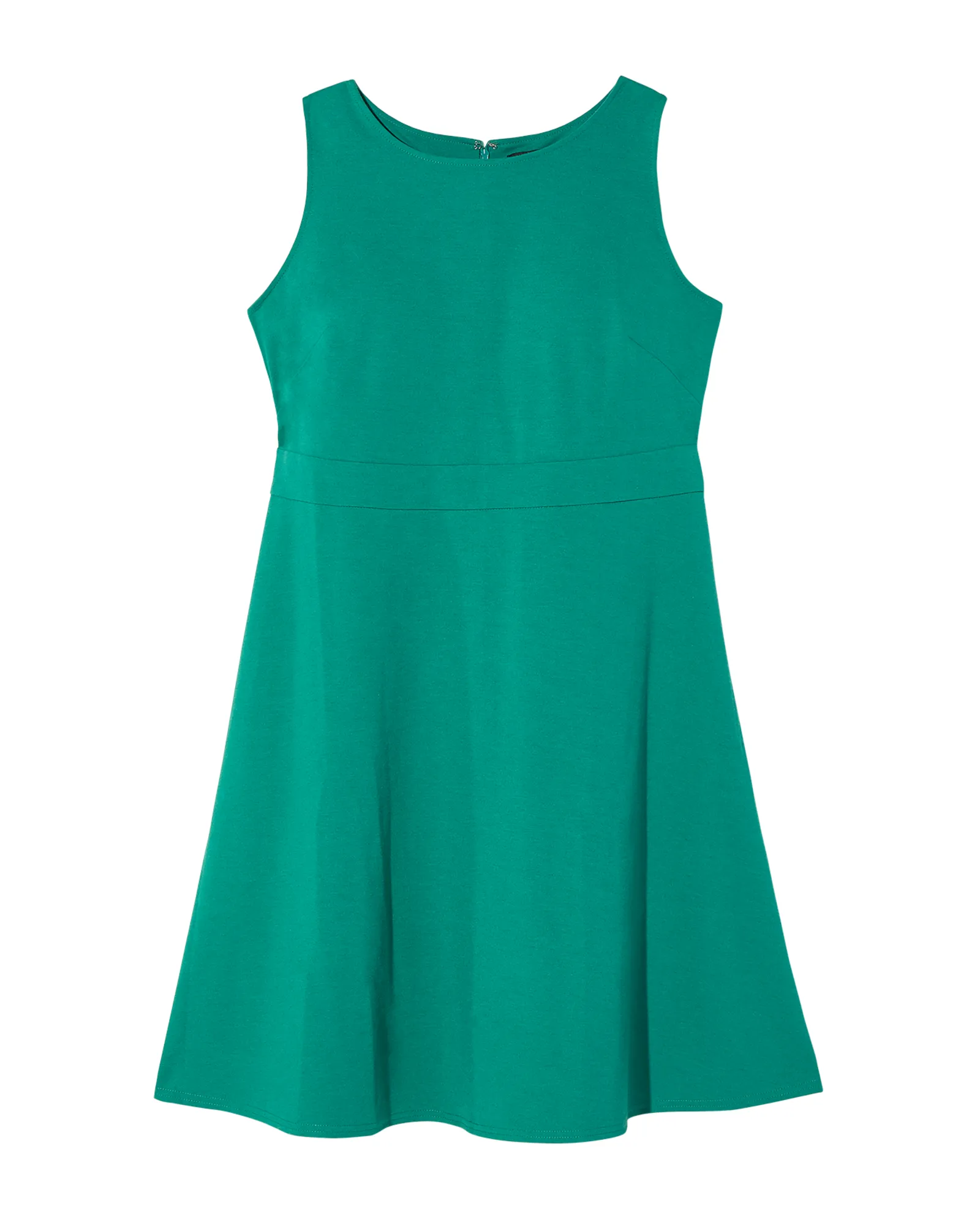 Lexington Sleeveless Fit and Flare Dress | Teal