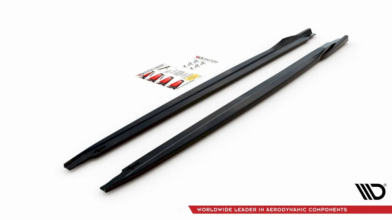 Maxton Design - SIDE SKIRTS DIFFUSERS VW UP GTI (2018-)