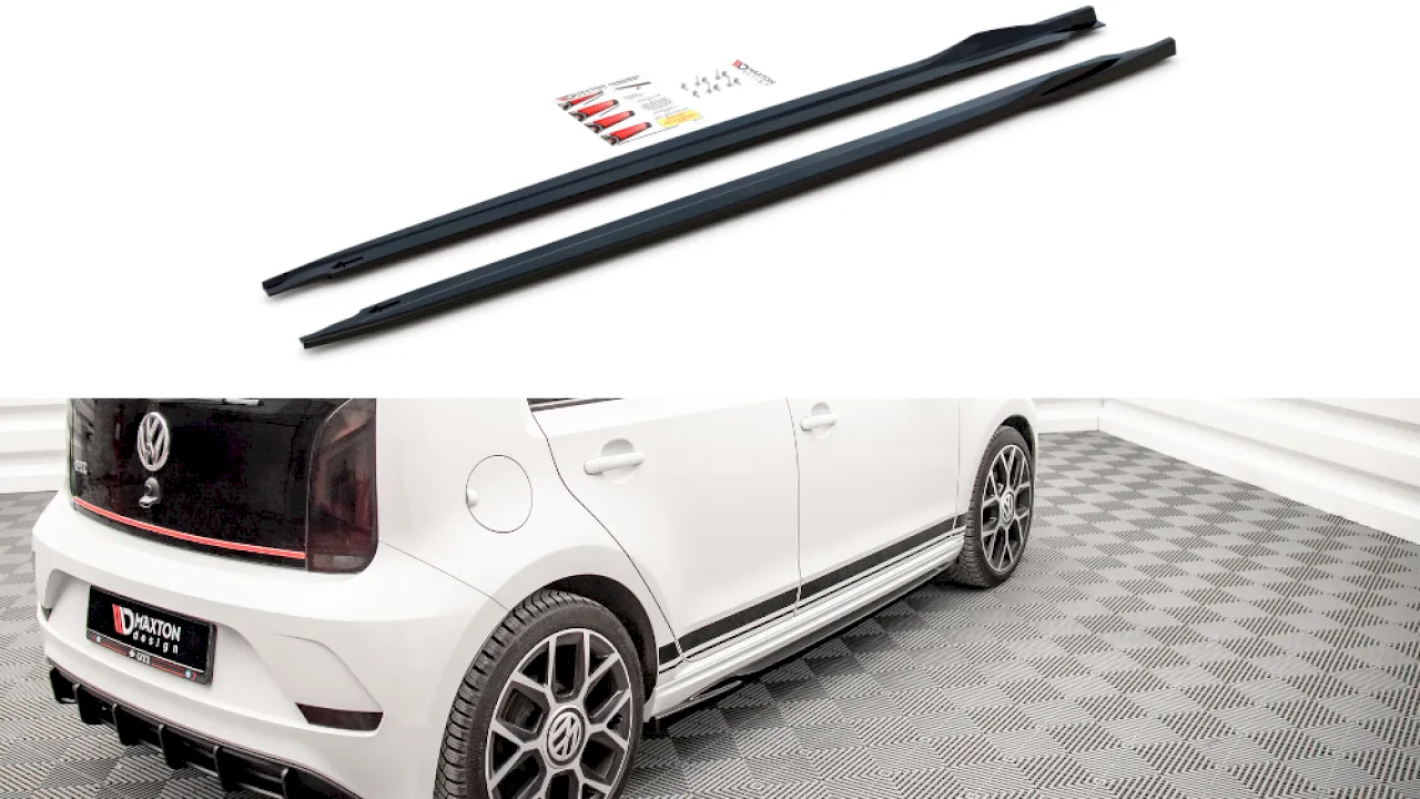 Maxton Design - SIDE SKIRTS DIFFUSERS VW UP GTI (2018-)