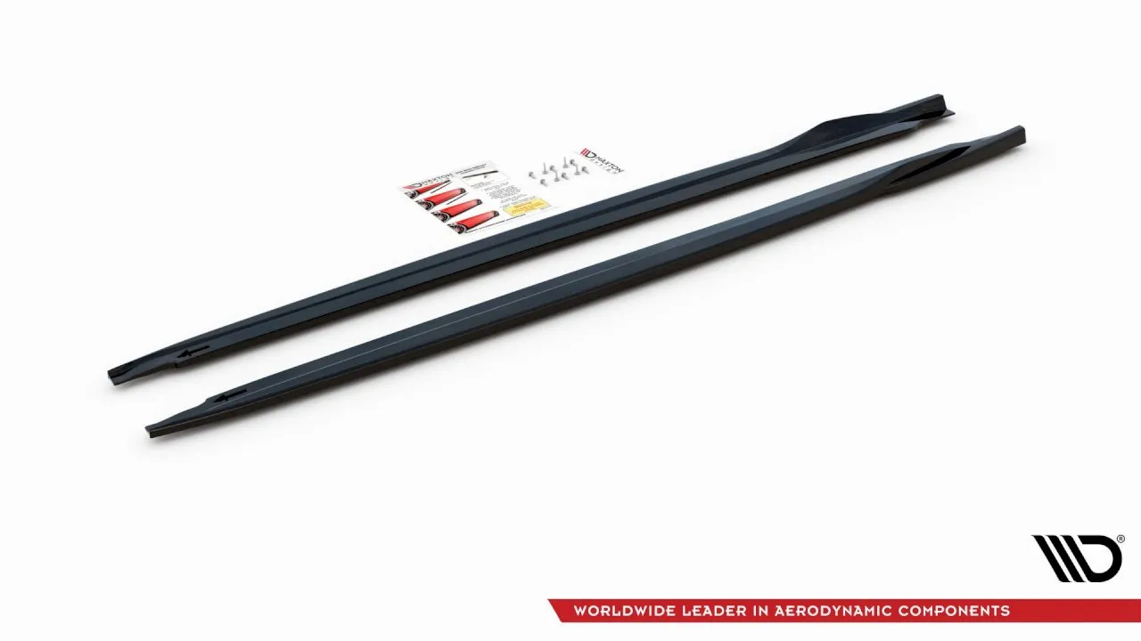 Maxton Design - SIDE SKIRTS DIFFUSERS VW UP GTI (2018-)