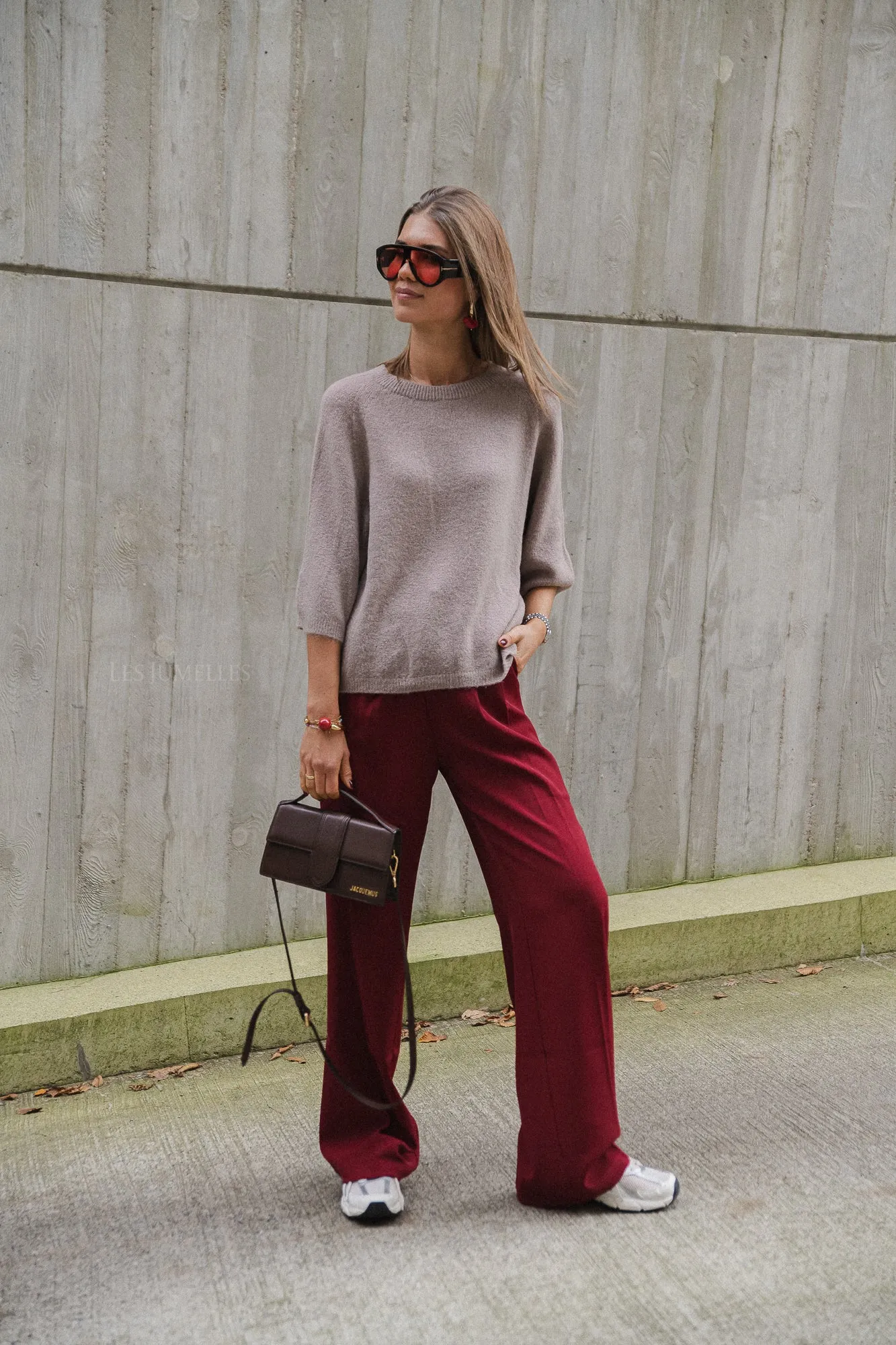 Monica jumper taupe