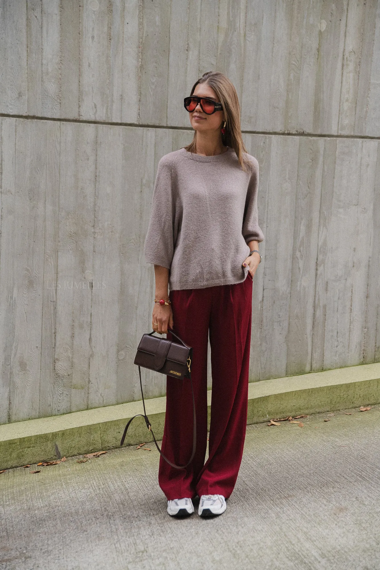 Monica jumper taupe