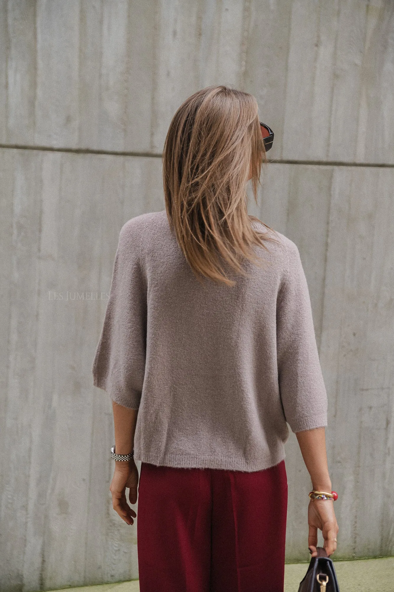 Monica jumper taupe