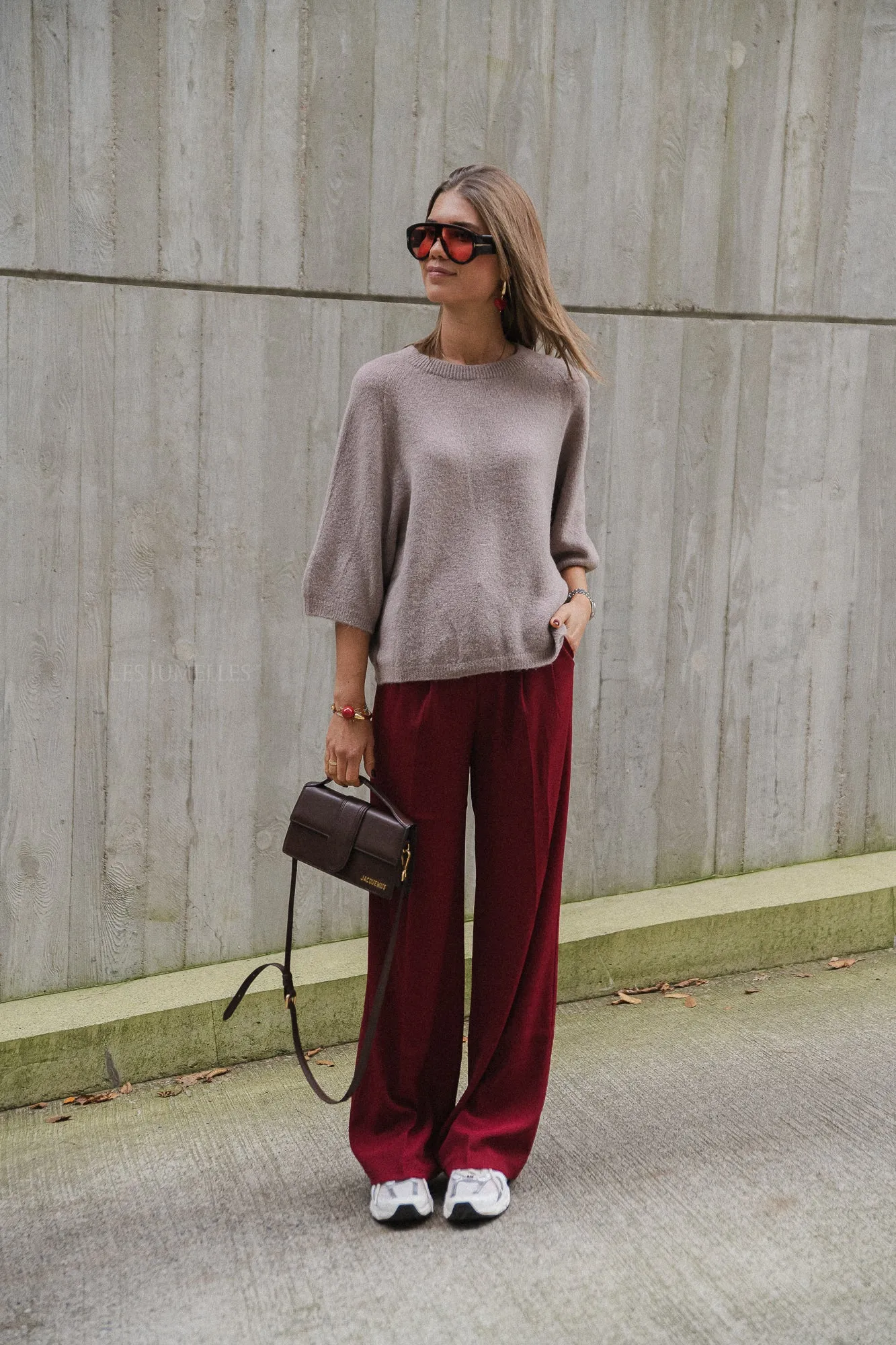 Monica jumper taupe