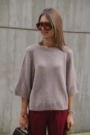 Monica jumper taupe