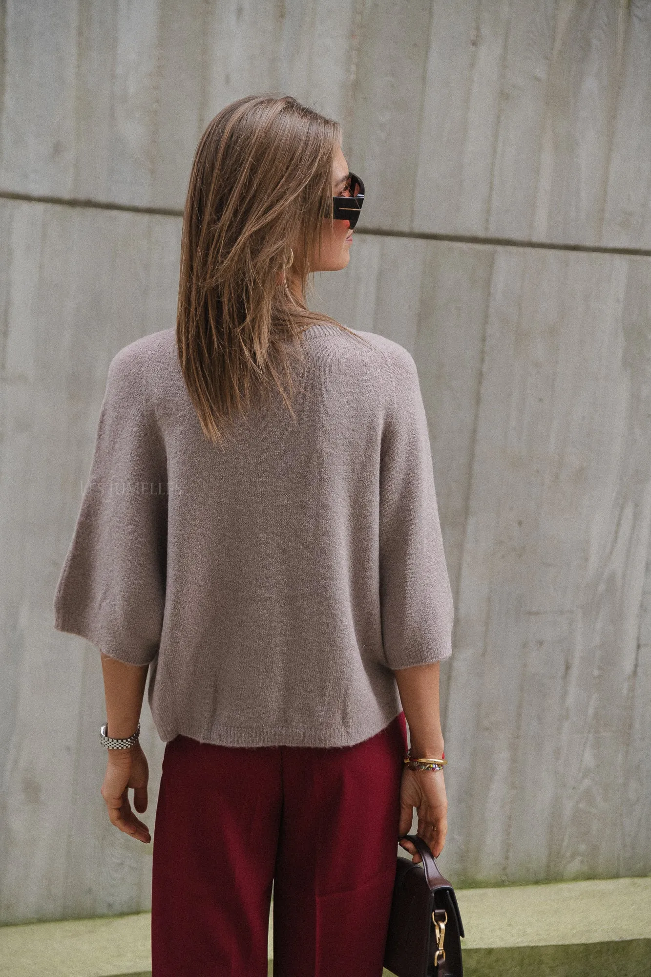 Monica jumper taupe