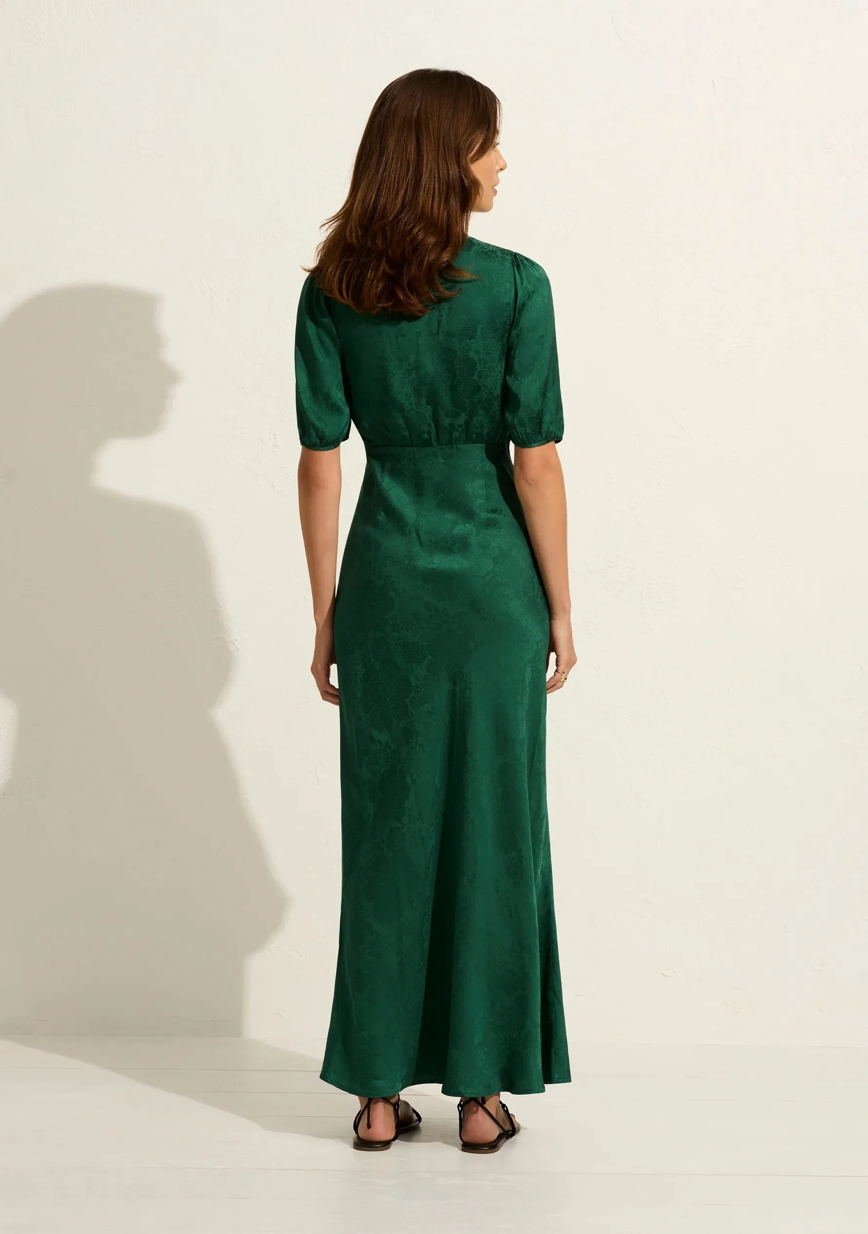 Pamela Midi Dress - Green