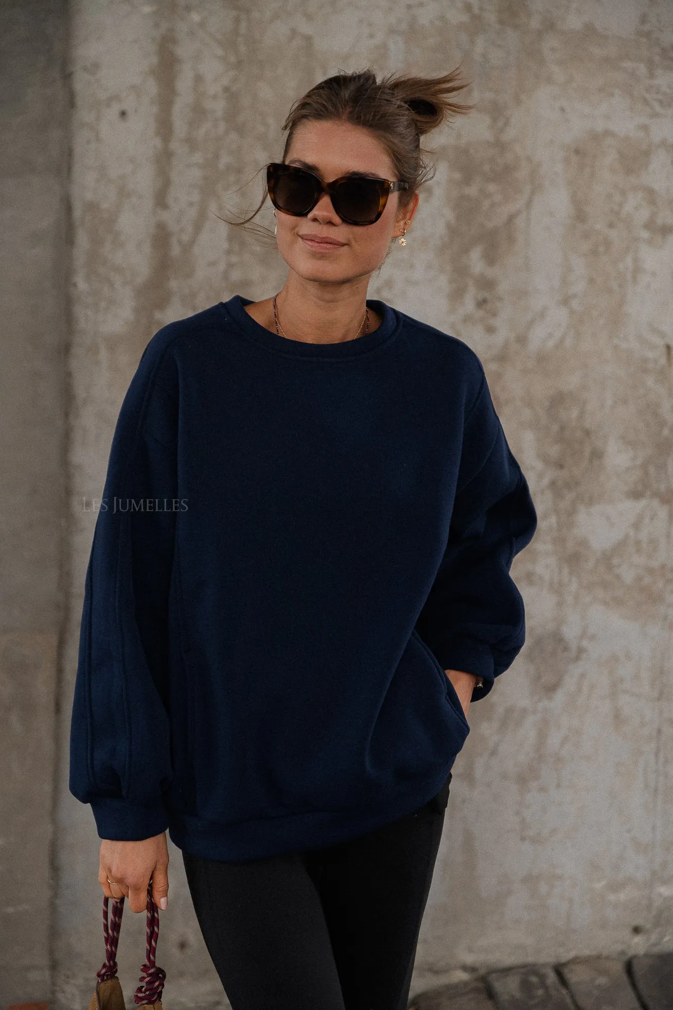 Sophie sweater navy