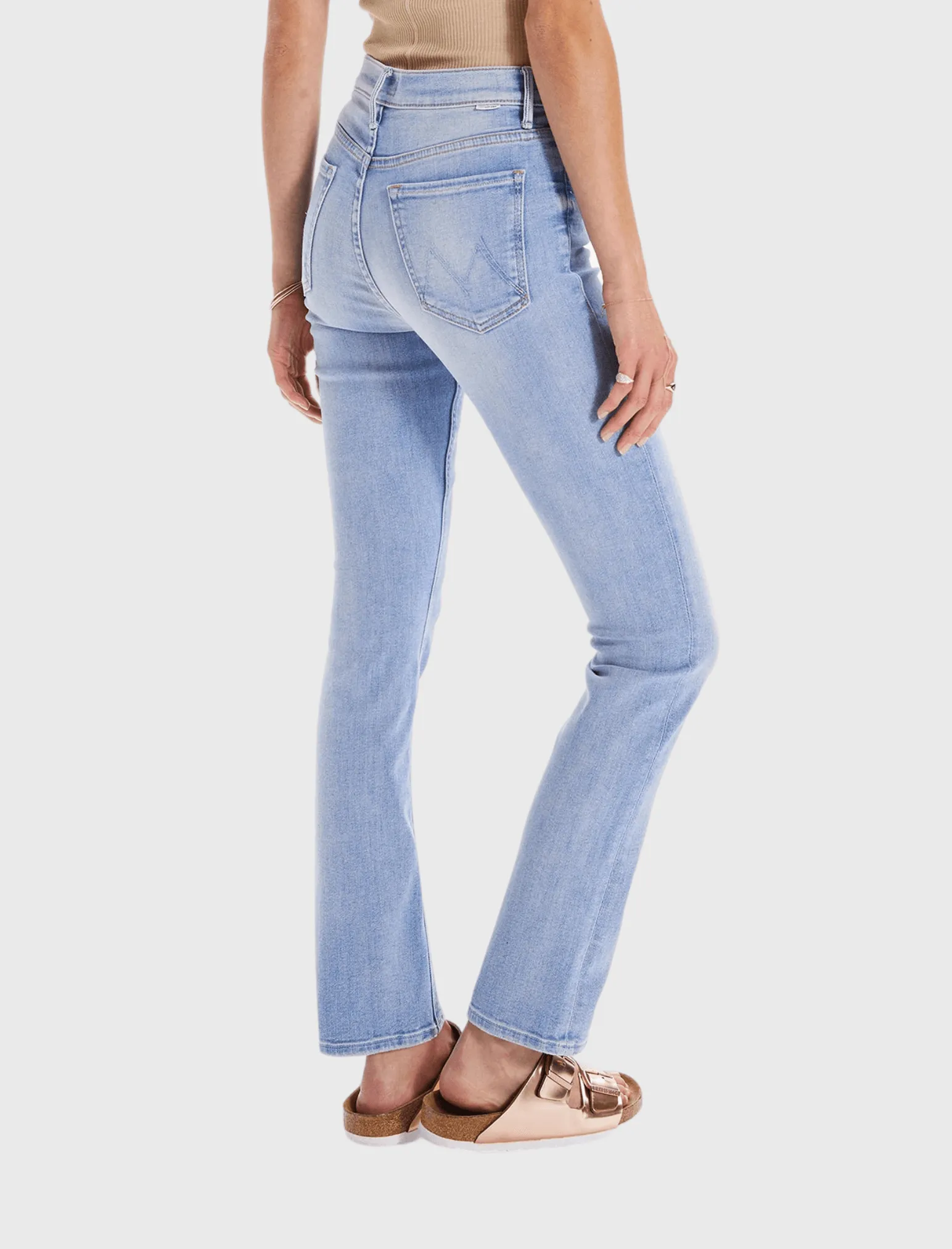 The Mid Rise Dazzler Flood Jean